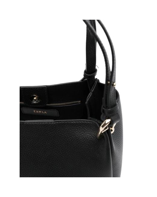 Furla Black Tote Bag
