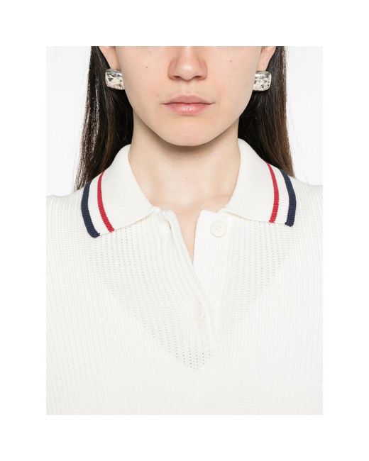 Brunello Cucinelli White Sweater Cotton