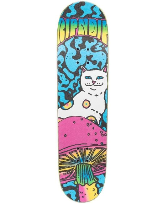 RIPNDIP White Psychedelic Complete Skateboard