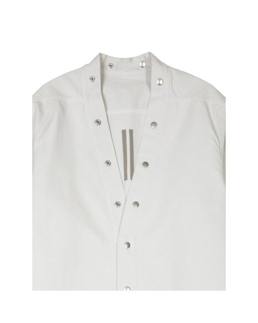 Rick Owens White Drkshdw Shirts for men