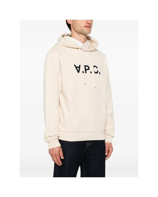 A.P.C. White Neutrals Sweaters & Knitwear for men