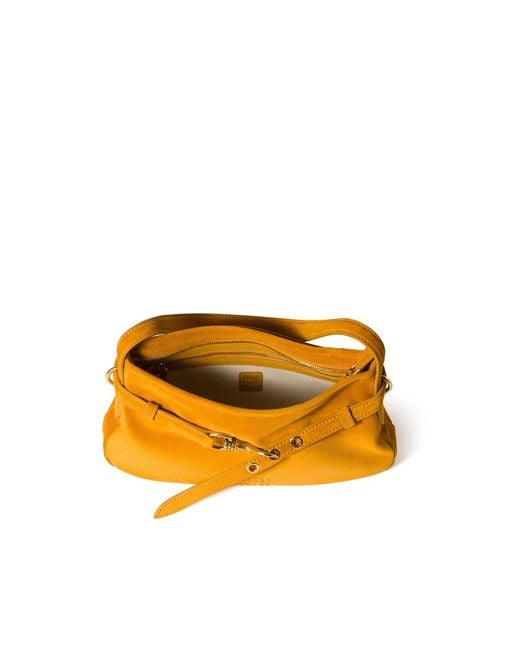 Miu Miu Yellow Aventure Shoulder Bag