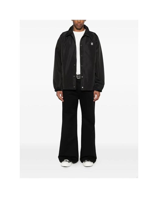 Daily Paper Black Button-Fastening Jacket for men