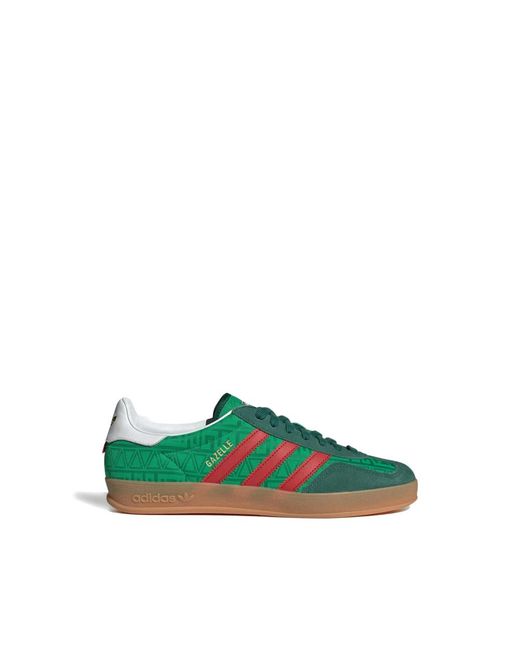 Adidas Green Sneaker With And Stripes for men
