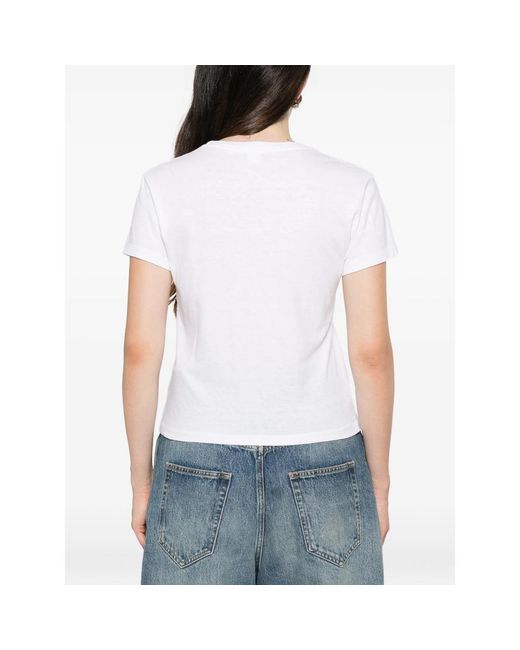 Re/done White X Coca Cola Graphic-Print T-Shirt