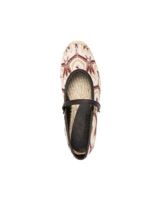 Missoni White Shoes Neutral