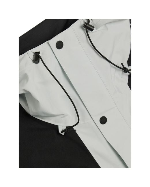 The North Face Gray Logo Hooded Jacket for men