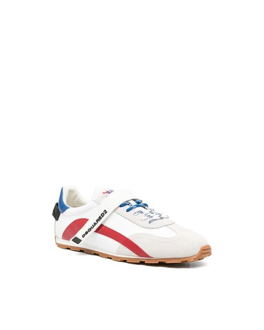 DSquared² Pink Dc-642 Sneakers for men