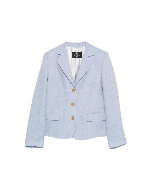Etro Blue Blazers