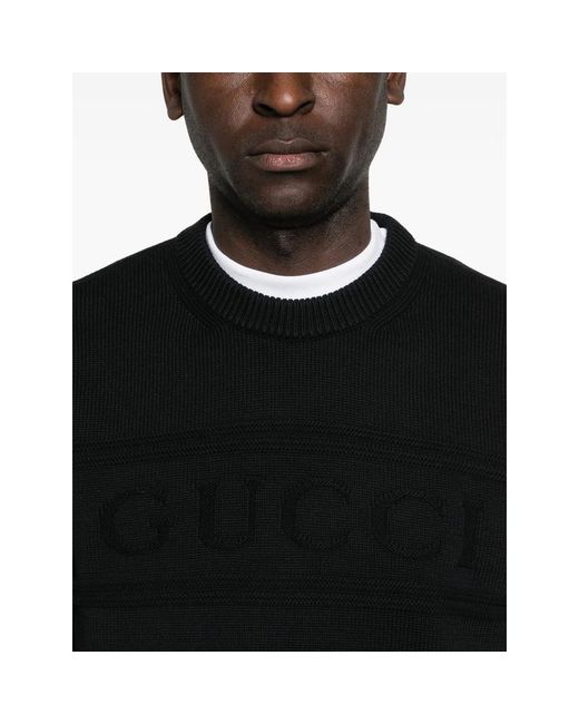 Gucci Black Sweaters & Knitwear for men