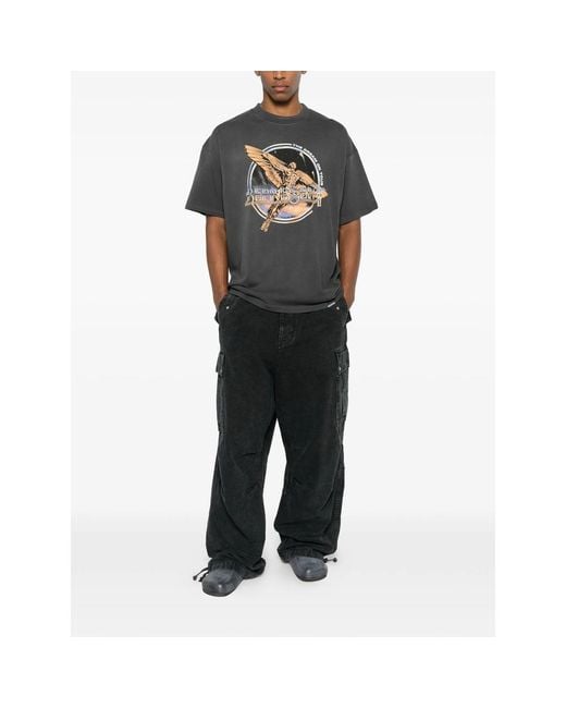 Represent Gray "Golden Tour" T-Shirt for men