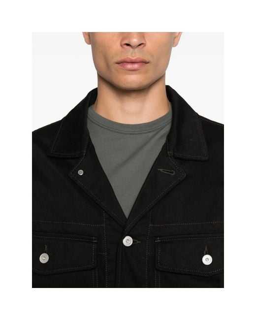 Lemaire Black Outerwears for men