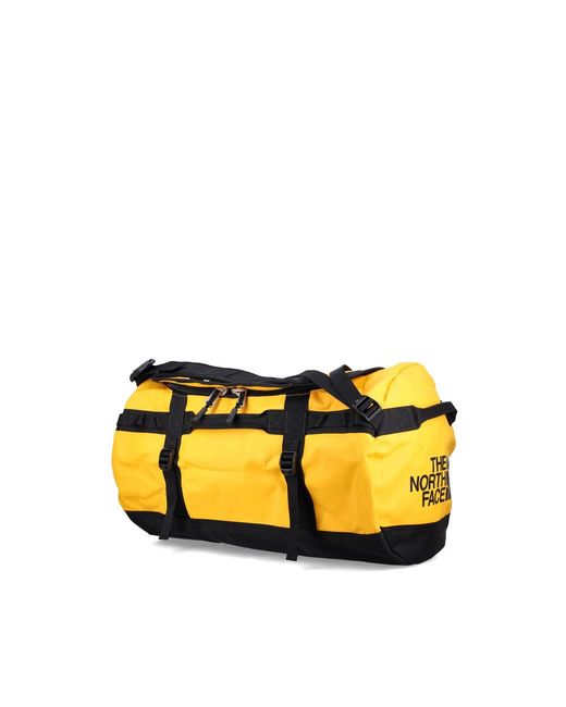 The North Face Yellow Small Base Camp Duffle Bag for men