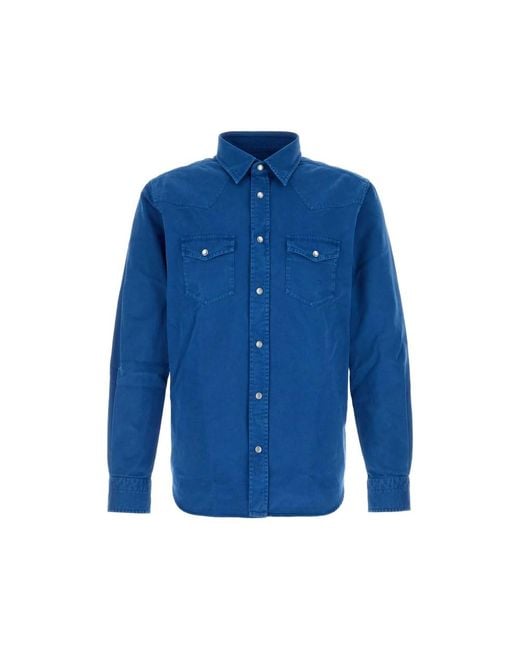 Tom Ford Blue Denim Shirt for men