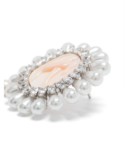 ShuShu/Tong White Maiden Pearl Earrings