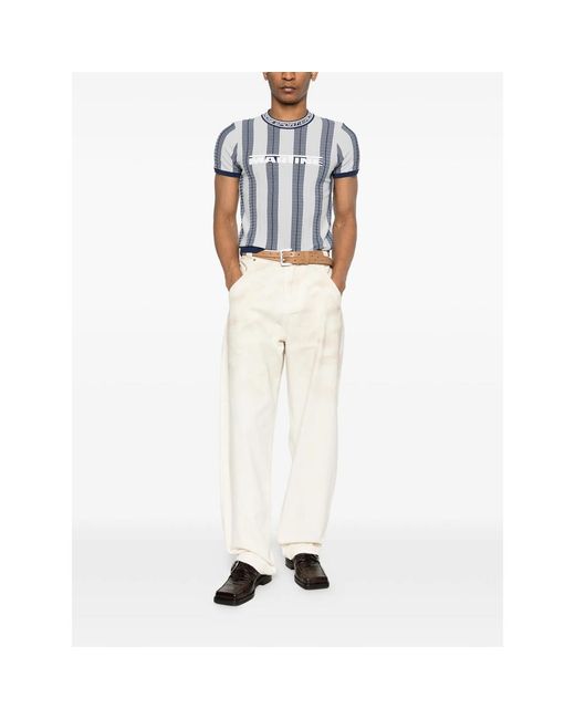 Martine Rose Blue T-Shirts & Vests for men