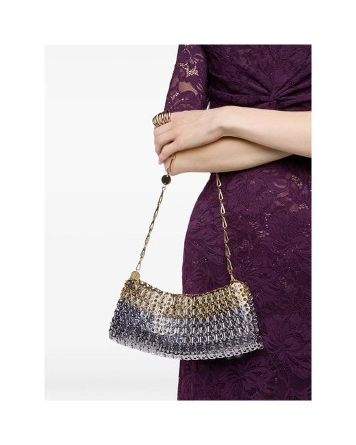 Rabanne White 1969 Skyline Clutch Bag
