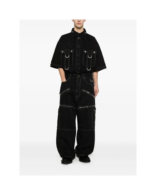 Balenciaga Black Denim for men