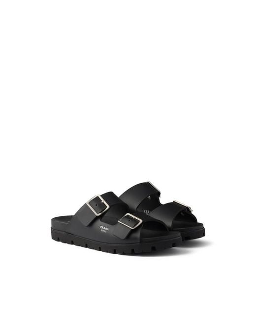 Prada Black Sandals for men