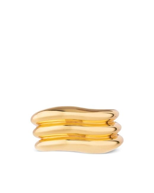 FEDERICA TOSI Metallic Wave Bracelet