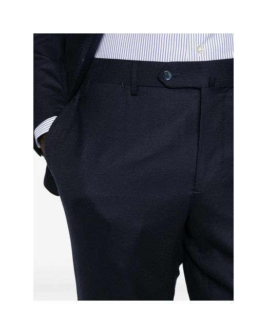Isaia Blue Suits for men