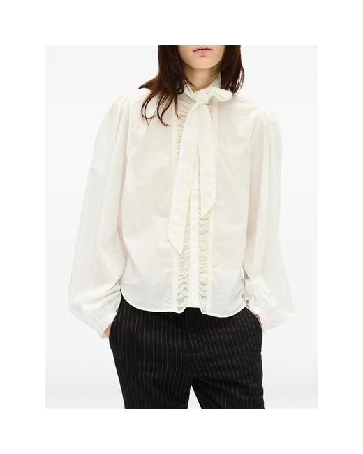 Ann Demeulemeester White Carina Shirt