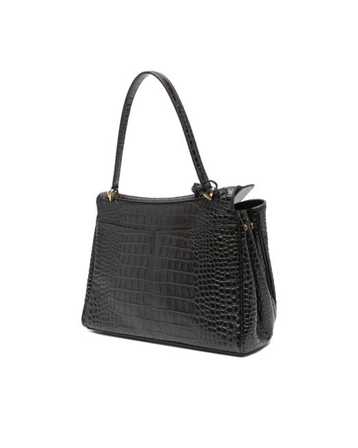 Balenciaga Black Medium Rode Tote Bag