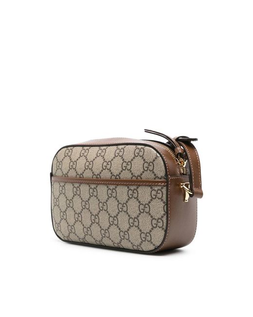Gucci Gray Shoulder Bags