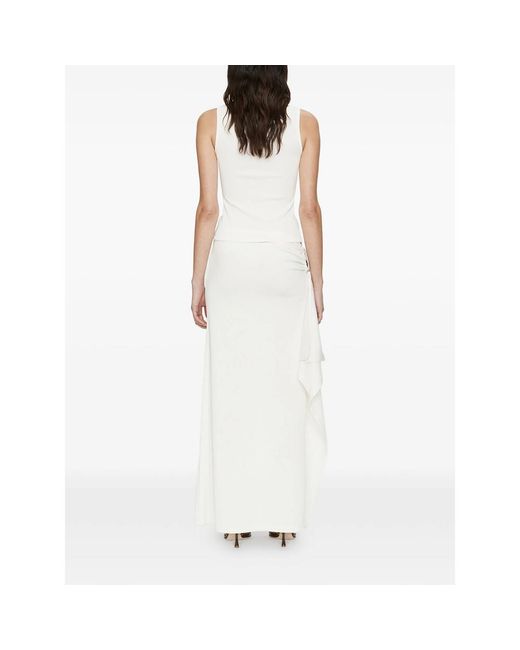 Christopher Esber White Skirt