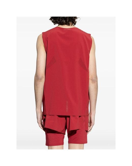 Adidas X Entire Studios Men's Red X Entire Studios D4T Training Vest