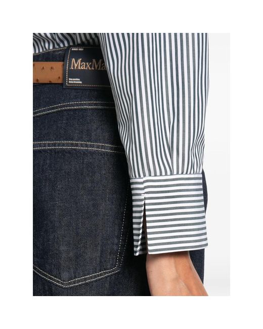 Max Mara Blue Tops