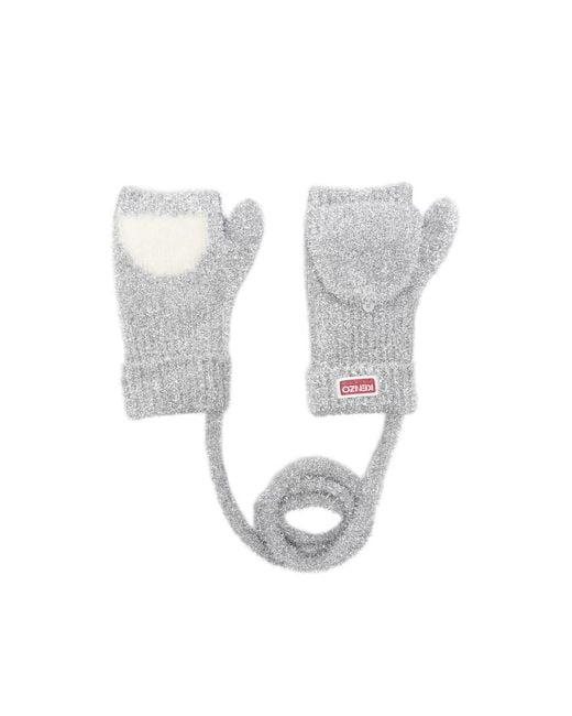 KENZO Metallic Gloves