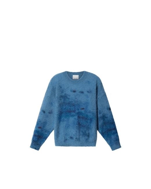Isabel Marant Blue Ayden Pullover for men