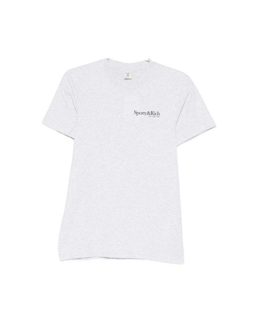 Sporty & Rich White Run Club T-Shirt