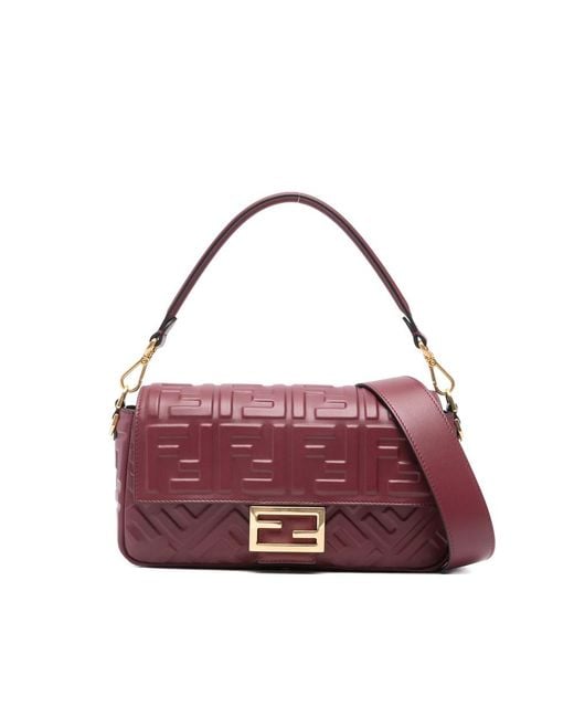 Fendi Purple Tote Bags