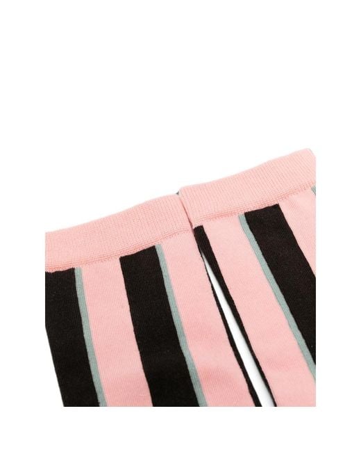 Stine Goya Brown Striped Socks