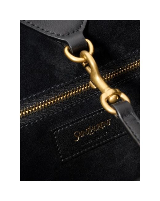 Saint Laurent Black Tote Bags