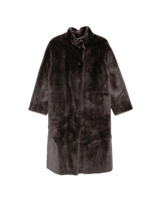 Suprema Black Reversible Coat