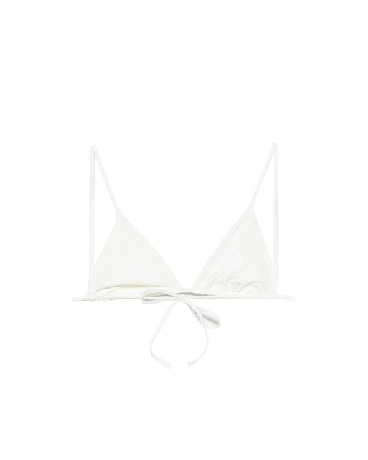 Sir Multicolor Striped Triangle Bikini Top