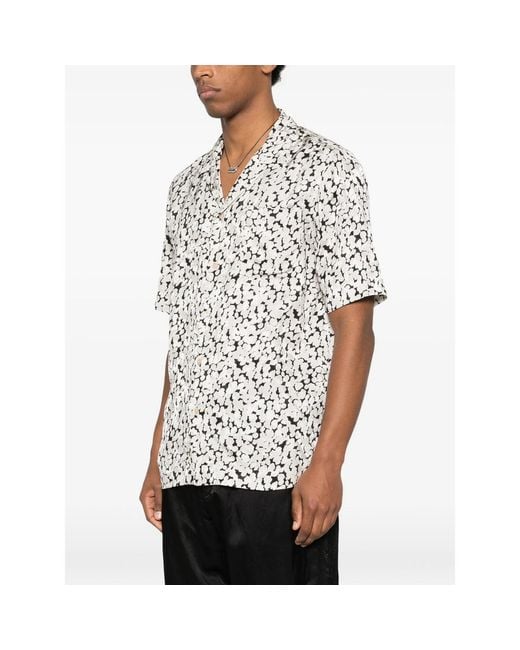 Dries Van Noten White Carltone Shirt for men