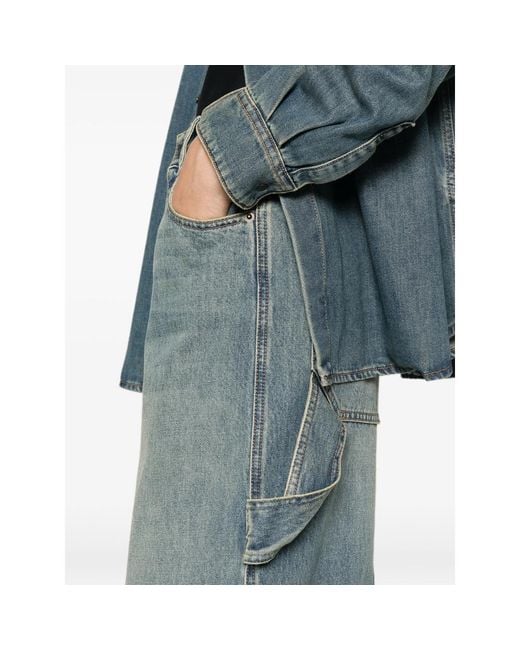 DARKPARK Blue Tapered-Leg Jeans