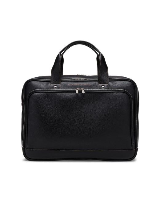Brunello Cucinelli Black Laptop Bags & Briefcases for men