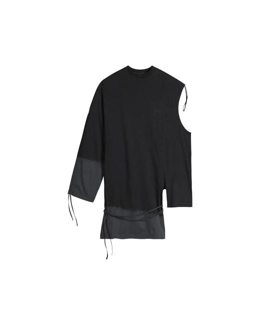 Y-3 Black Drape T-Shirt