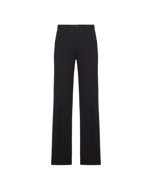 Balenciaga Blue Tailored Cotton Trousers for men