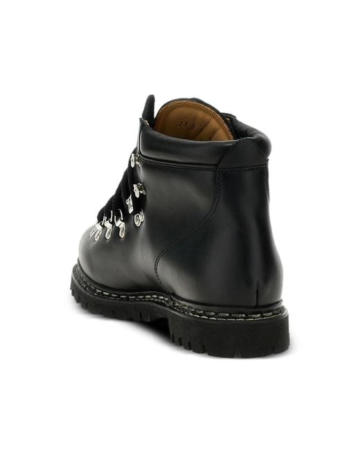 Paraboot Black Avoriaz Ankle Boots for men