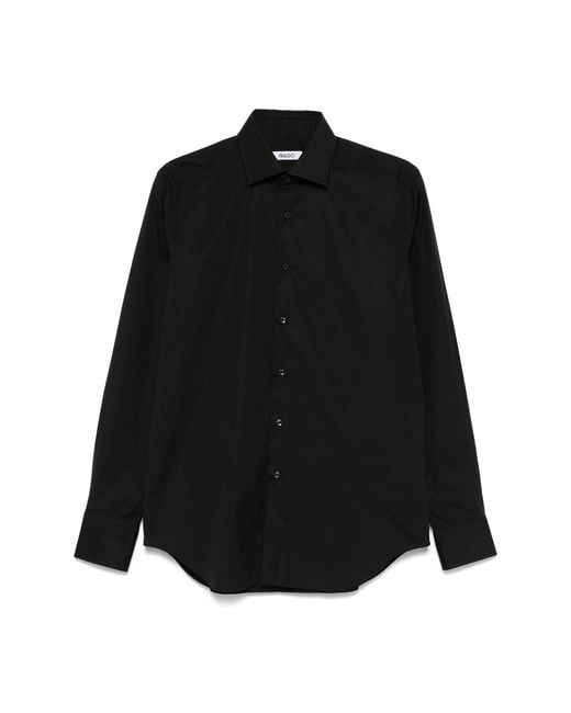 Eraldo Black Long-Sleeve Shirt for men