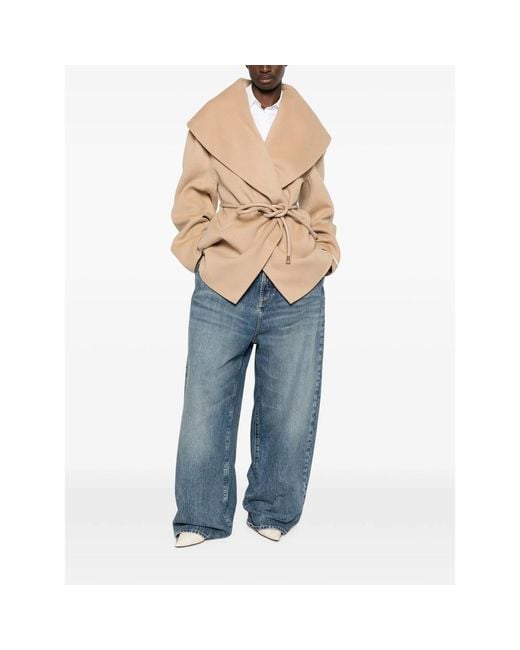 Sportmax Natural Neutrals Coats
