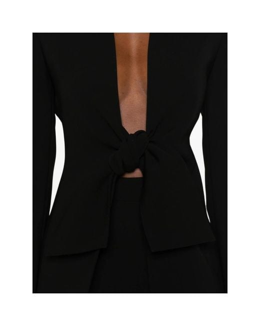 Max Mara Black Long-Sleeves Jacket