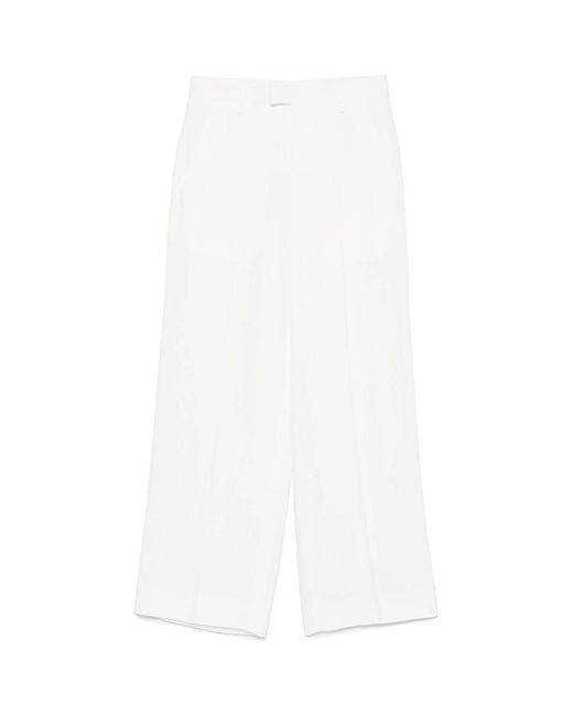 Ann Demeulemeester White Pants
