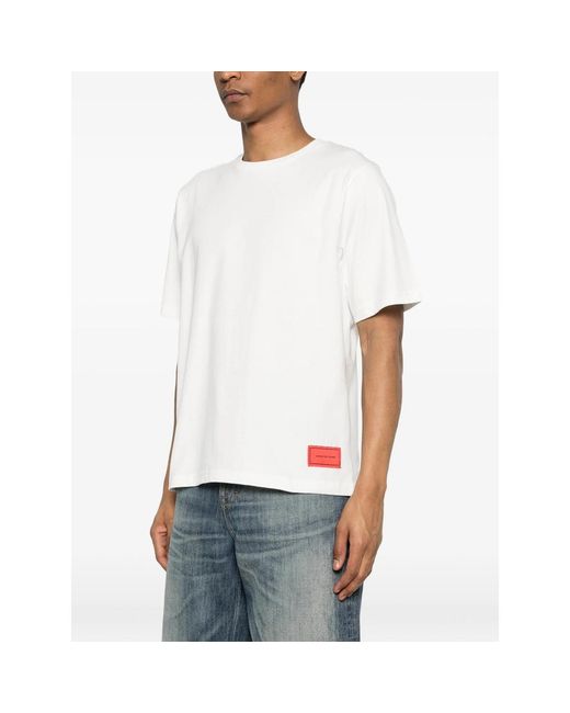 Vision Of Super White Logo-Detail T-Shirt for men